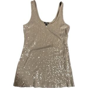 Express sequin top - large
